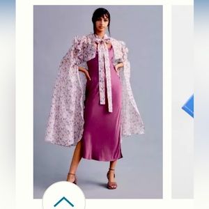 Anthropologie tulle cape! Stunning! NWOT. One size. Feminine glamour